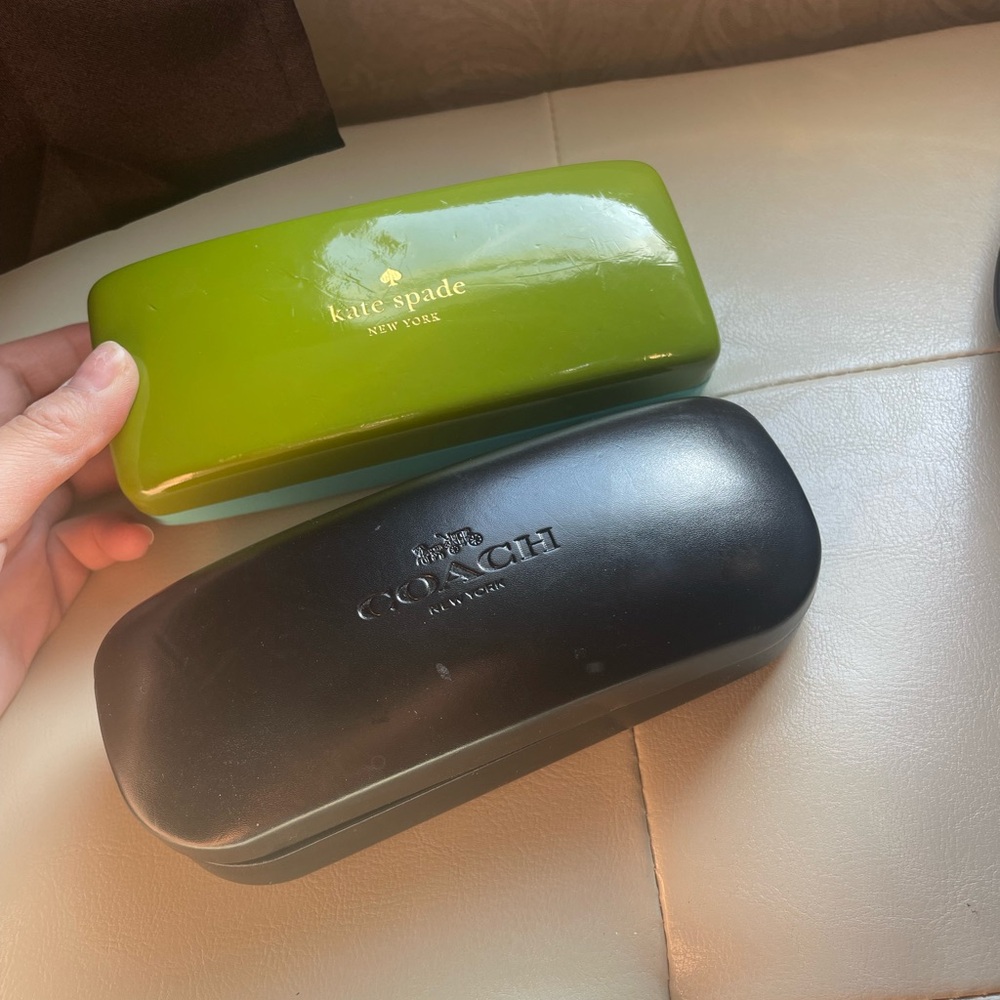 Kate Spade and Coach Eye Glasses/Sunglasses cases